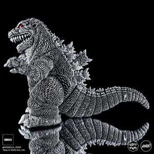 Mondo James Groman Godzilla Pen & Ink Designer Figure Godzilla Store EX LTD350 - Picture 1 of 2