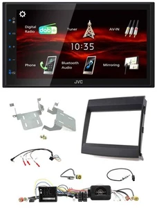 JVC USB Bluetooth Lenkrad DAB 2DIN Autoradio für Porsche Cayenne 2011-2016 - Bild 1 von 11