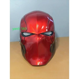 Red Hood Batman 1:1 Wearable Red Helmet Full Face Mask Halloween Cosplay Props - Picture 1 of 6