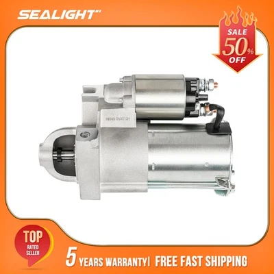 PMGR Starter For 2005-2009 Buick LaCrosse V6 3.8L 12V 1.4KW 11 Tooth 89017452 - Imagem 1 de 4