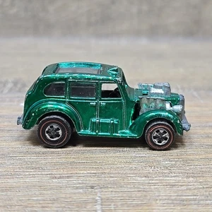 Hot Wheels Cockney Cab Redline 1970 verde oscuro  - Imagen 1 de 7