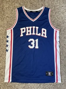 Maglia Seth Curry Philadelphia 76ers Fanatics #31 Youth/Junior taglia Medium - Foto 1 di 7