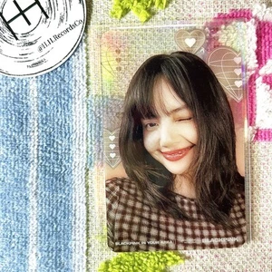 Blackpink Lisa transparente Fotokarte authentisch Korea Kpop Fotokarte mit Hülle - Bild 1 von 2