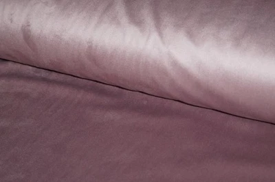 Samt Dekostoff Velvet in Mauve  0,5m Martindale  60.000 Meterware - Bild 1 von 2