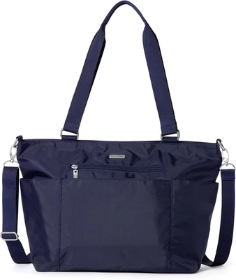 Baggallini Essential Laptop Tote - Work Bag with Cadet Navy - Image 1 of 4