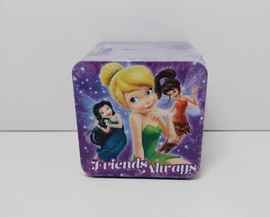 Disney Fairies Tinkerbell and Friends Tin Money Box New Sealed - Picture 1 of 6