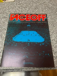1974 75 WHA Faceoff CHICAGO COUGARS Program New England Whalers - Picture 1 of 2