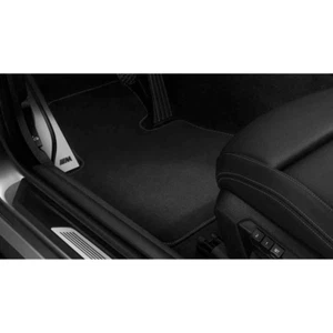 ORIGINAL BMW Fussmatten Velours vorne + hinten Polarblue 2er F87 M2 - Picture 1 of 3