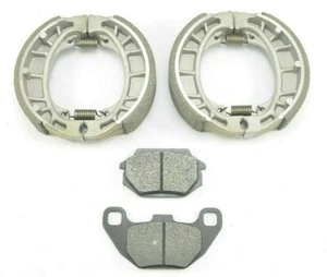 Front Brake Shoes & Rear Brake Pads for Kymco Mxer 150 2002 2003 2004 2005 - Picture 1 of 1