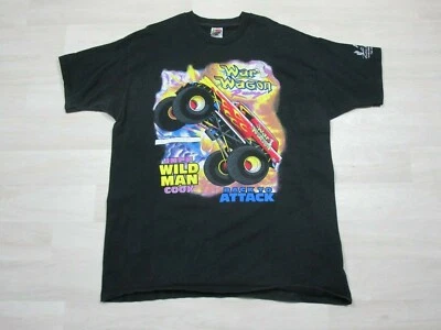 Camiseta de colección War Wagon Monster Truck (XXL) Jeff Wild Man Cook años 90 Ford  Foto 1 de 4