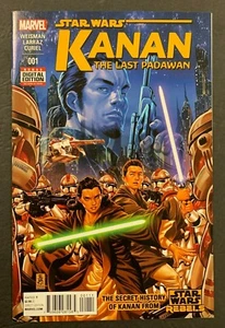 2015 EMISSIONE GIUGNO #1 STAR WARS KANAN ULTIMO PADAWAN 1° SABINE WREN & KANAN AA 3322 - Foto 1 di 3