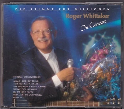 ROGER WHITTAKER-IN CONCERT 2 CD'S INTERCORD 1989 WEST GERMANY DICKE BOX  - Bild 1 von 2