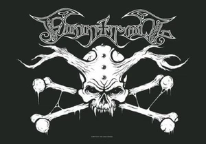 FINNTROLL - Crossbones - Flagge Posterfahne Textilposter Flag #920740 - Bild 1 von 1