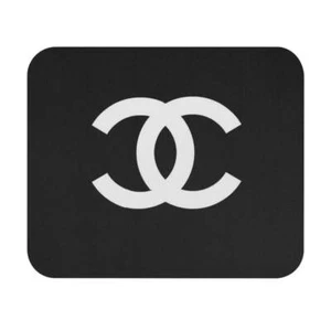 Black CC Mouse Pad (Rectangle) - Afbeelding 1 van 8