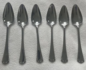 Vintage Silver Plated Spoons Frank Mills & Co Sheffield Chrome Spoons - Picture 1 of 9
