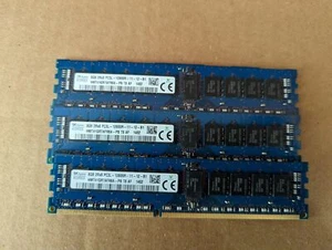 LOT OF 3 HMT41GR7AFR8A-PB HYNIX 8GB PC3-12800 DDR3-1600MHZ ECC G6-4(16) - Picture 1 of 3