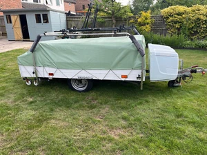 Trigano Olympe GL Trailer Tent (2010) with Kitchen & Leisure electrics - Picture 1 of 15