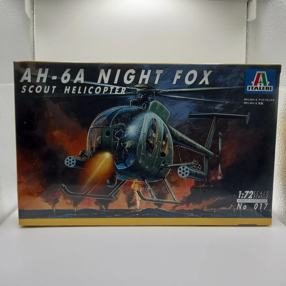 ITALERI AH-6A NIGHT FOX NUOVO - Immagine 1 di 2