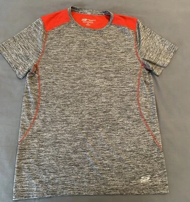 Camisa Skechers Sport Activewear Manga Corta Gris/Rojo Para Hombre Mediana Foto 1 de 4