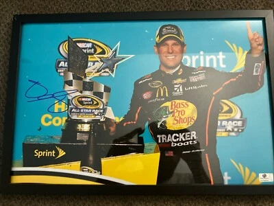 Foto enmarcada firmada con autógrafo de Jamie McMurray 11x17 NASCAR certificado de autenticidad global Foto 1 de 2