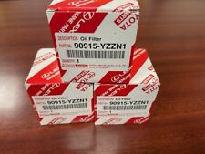 90915-Yzzn1 Qty 3, Genuine Toyota Oil Filters