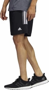 Adidas Men's PES 3 Stripe Active Shorts With Zipper Pockets, Size: S - Picture 1 of 6