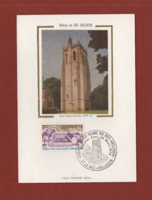 FDC 1978 - Abbaye de BEC-HELLOUIN  ....    (Ref. H1559) - Photo 1/2