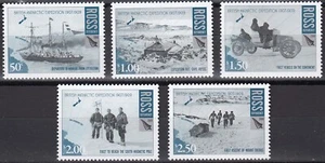 ROSS DEP. 2008 British Antarctic Expedition 1907-9, Set of 5 MNH - Picture 1 of 1