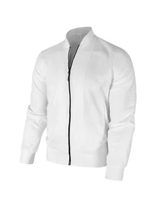 Frühling und Herbst explosive Baseballkragen Stehkragen Reißverschluss Strickjacke Herren C - Bild 1 von 19