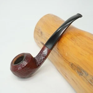 Sandblasted Bent Bulldog Estate Briar Tobacco Pipe - Picture 1 of 19