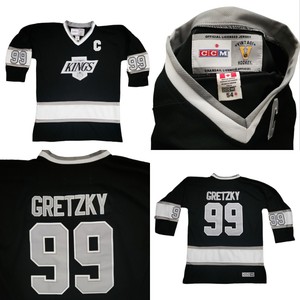 Rare Vintage Hookey CCM Los Angeles Kings 99 Gretzky SZ 54 Authentic Official 