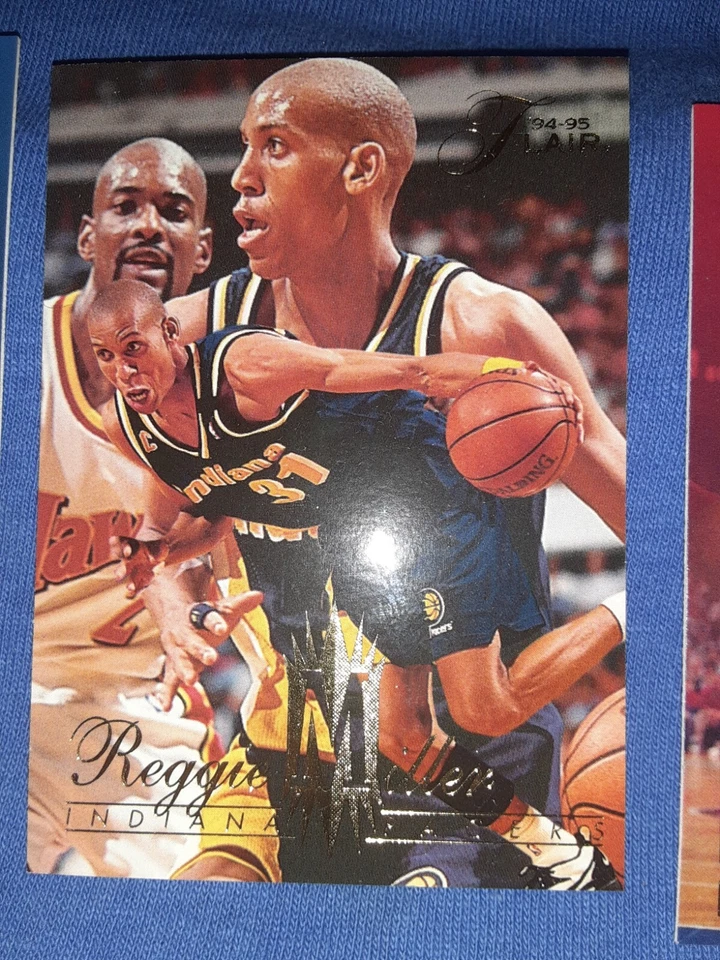 1994 Flair 62 Reggie Miller   Indiana Pacers  Basketball Card - Image 1 of 1