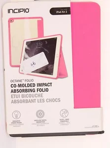 New Incipio Octane Folio Case/Cover For iPad Air 2 NEON PINK - Picture 1 of 5