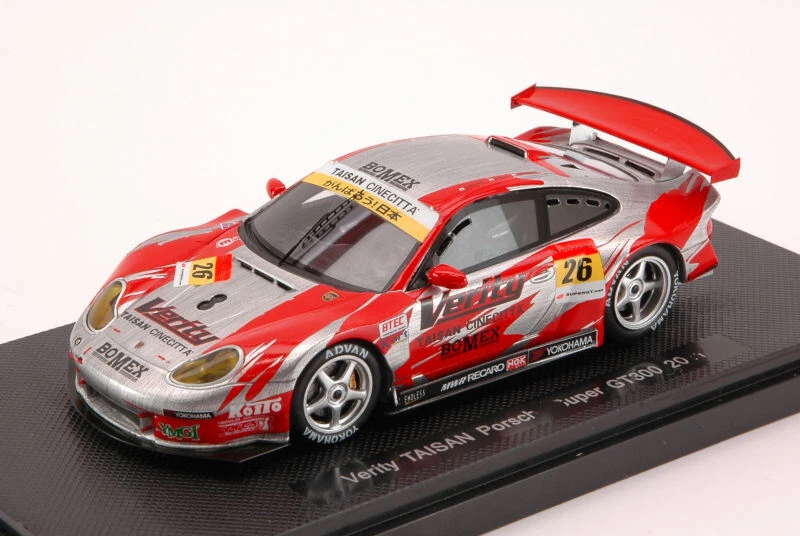 Modellino auto scala 1:43 Ebbro  PORSCHE 911 GT3R N.26 SUPER GT300  H.MATSUDA... - Immagine 1 di 1