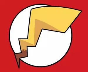 Camisa pequeña con logotipo de The Flash como Pokemon GO Pikachu DC Comics parodia damas NUEVA - Imagen 1 de 2