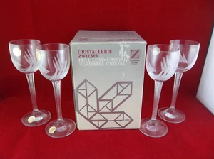 Cristallerie Zwiesel Germany Full Lead Crystal Veritable Cristal Flame Cordial - Picture 1 of 10