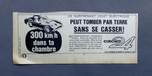 PUB PUBLICITE ANCIENNE ADVERT CLIPPING 111017 / JEUX ELECTRIQUE CIRCUIT 24 - Picture 1 of 1