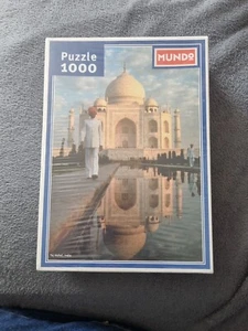 Mundo Jigsaw Taj Mahal Puzzle 1000 Pezzi Nuovo Sigillato - Foto 1 di 6