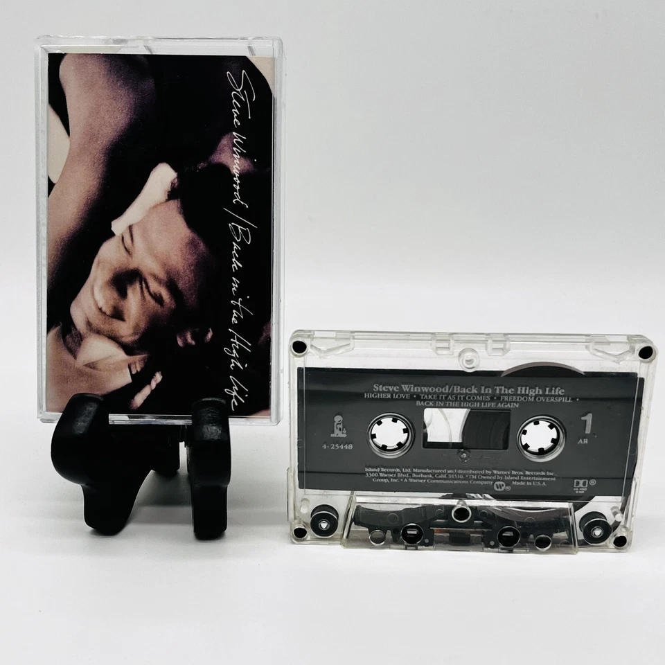 Steve Winwood Cassette Tape Back In The High Life 1986 Columbia  - Image 1 of 1