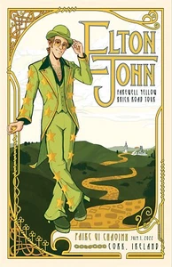 ELTON John 2022 Ireland Framed Concert Poster - Picture 1 of 2