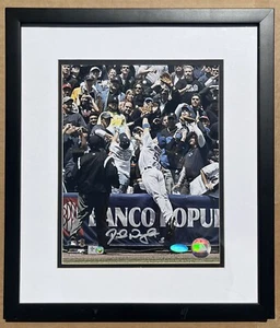 Framed David Wright Signed Photo MLB Holo Steiner 2005 Subway Series Catch GG - Picture 1 of 8