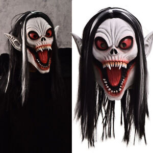 Horror Scary Witch Skull Zombie Vampire Mask Halloween Masquerade Mask Props New