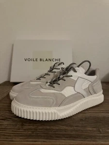 VOILE BLANCHE Sneaker Malvina Größe 41 weiß grau NEUWERTIG - Bild 1 von 9