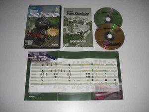 Microsoft TRAIN SIMULATOR Basisspiel PC CD ROM Originalveröffentlichung MSTS SCHNELLER VERSAND - Bild 1 von 1