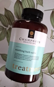 Champneys Treatment Collection Luxus beruhigendes Badesalz 500g Aromatherapieöle - Bild 1 von 4