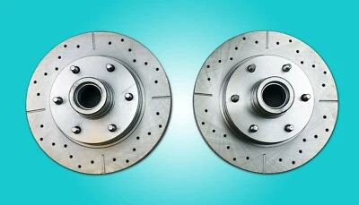 Chevrolet C10 1960-1972 camioneta rotores de freno de disco delantero conversión de disco de 6 orejetas Foto 1 de 4