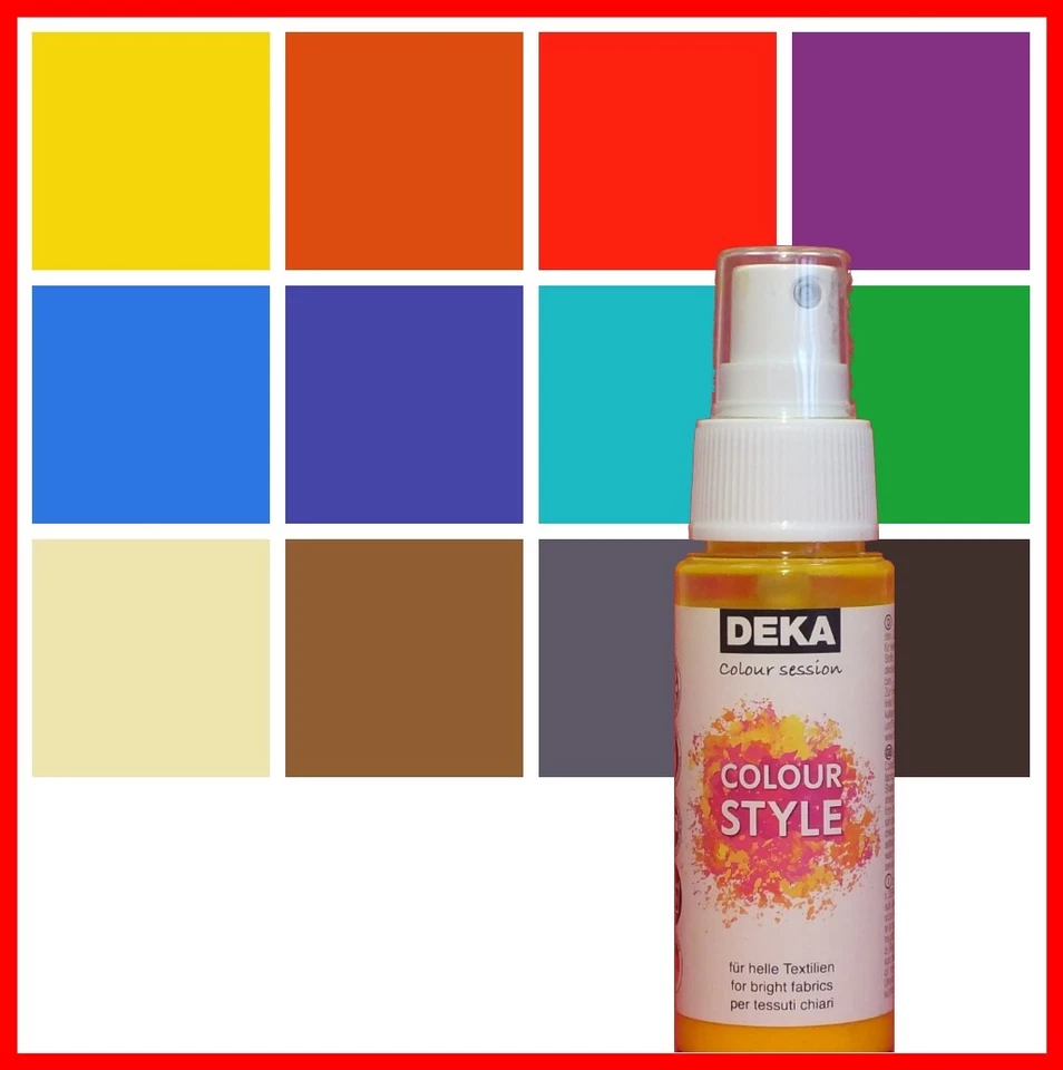 Deka Colour Style Textilsprühfarbe, div. Farben zur Wahl, 50 ml (€93,80/Ltr.) - Bild 1 von 1