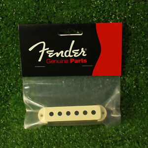 Original Fender Jaguar Pickup Covers Aged White 005-4492-049