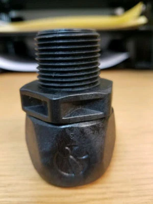 Polaris Pool Black Softube Quick Connect Booster Pump Fitting R0621000 1, 2 or 4 - Image 1 of 3