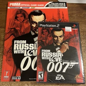 PLAYSTATION 2 - 007: FROM RUSSIA WITH LOVE Game & Prima Strategy Guide NEW PS2 - Imagen 1 de 9